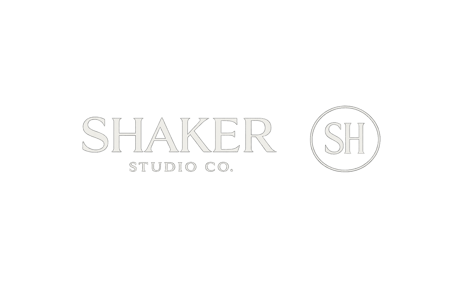 Shaker Studio Co. Monogram